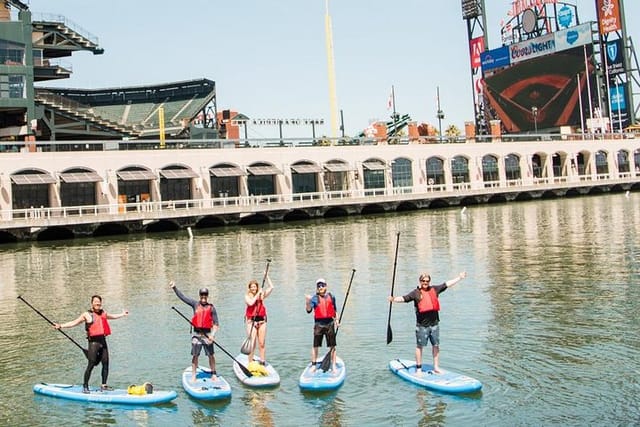 Stand-Up Paddleboarding in San Francisco's Mission Bay - Photo 1 of 9